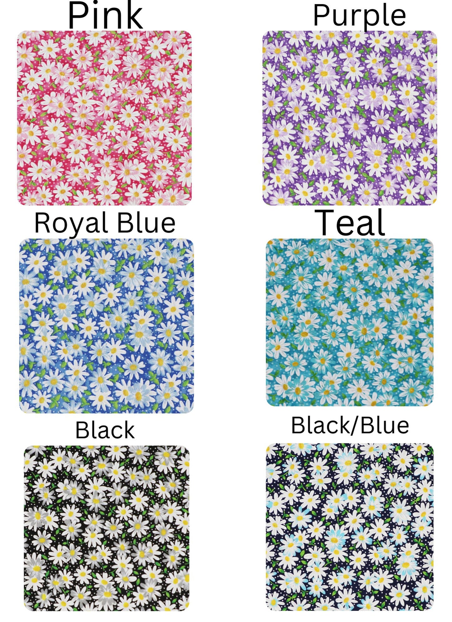 Daisy Bouffant/Ponytail Holder Scrub Cap, Custom Scrub Cap, Embroidered Scrub Cap, Nurse Scrub Cap, RN Scrub Cap, Medical Surgical Scrub Cap