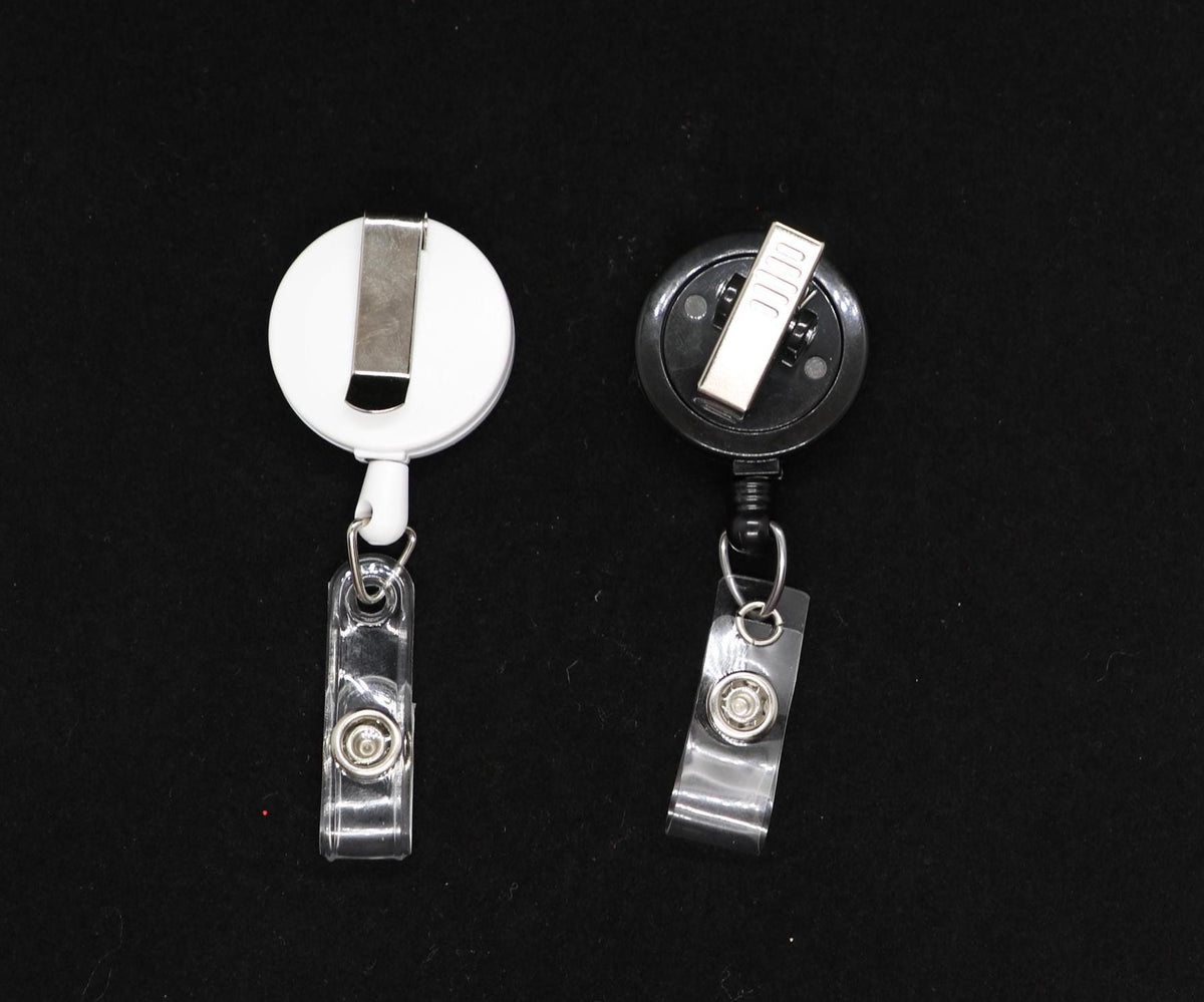 Halloween Pumpkin Stack Badge Reel, Swivel Clip