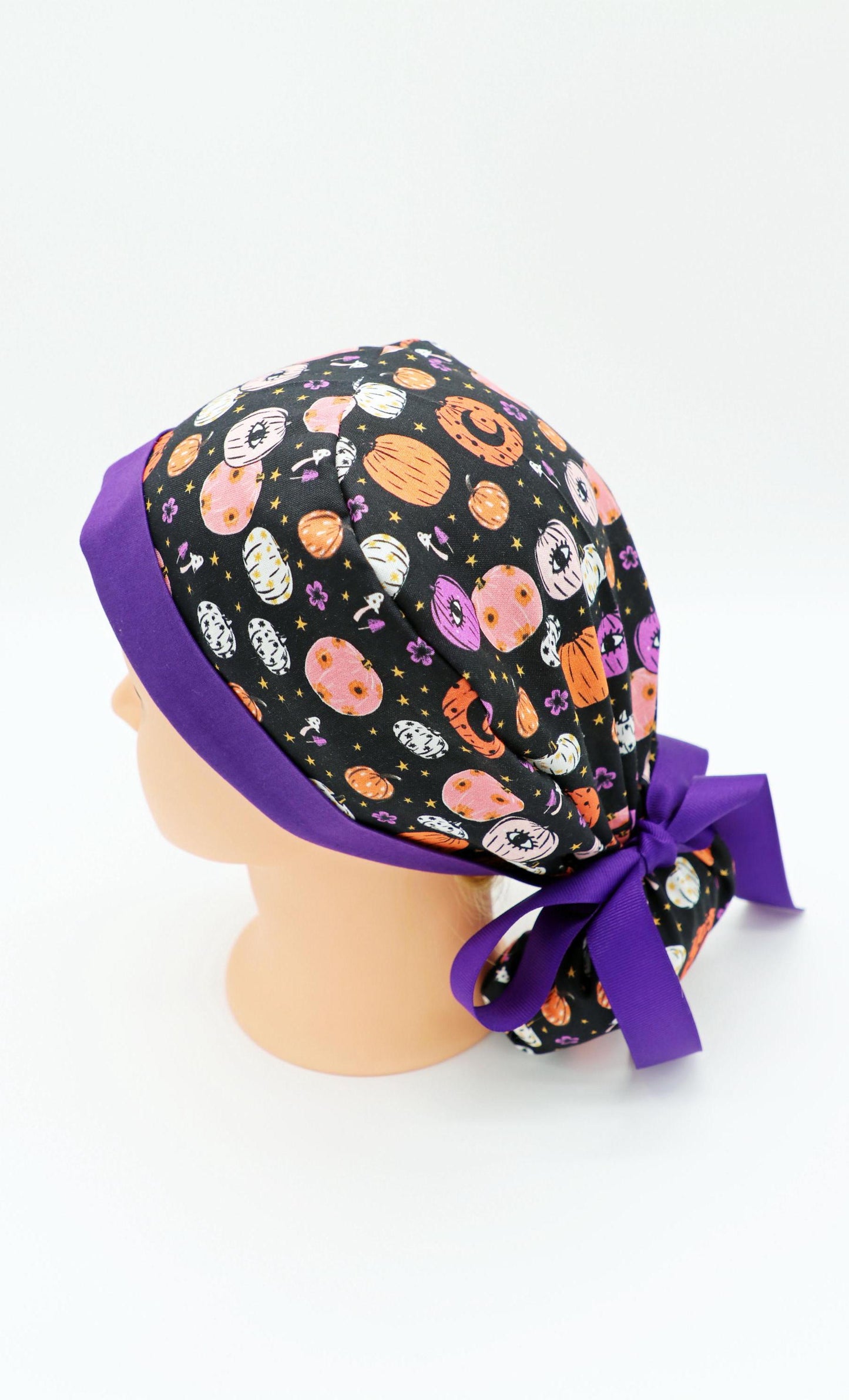 Ponytail Scrub Cap