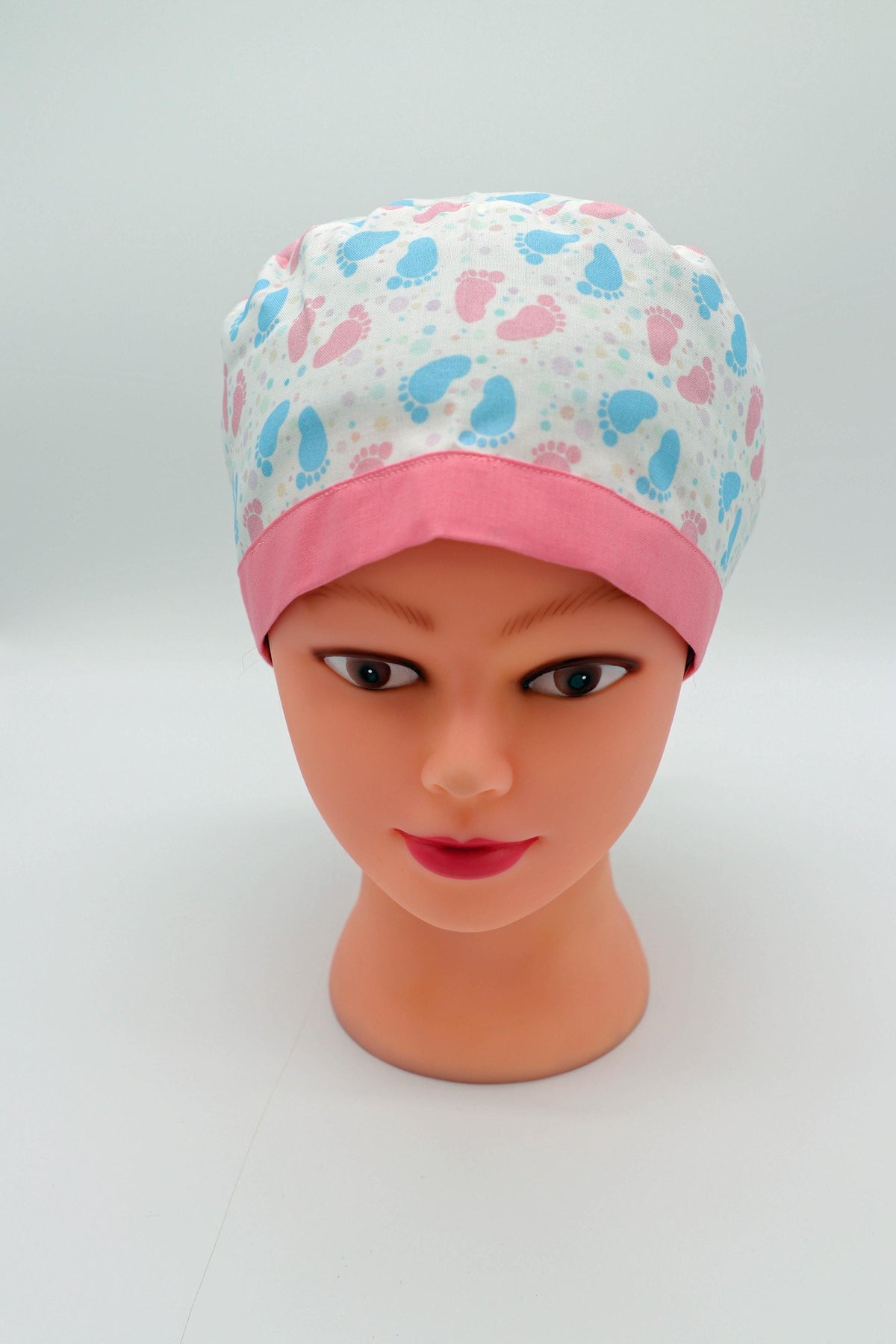 Baby Feet Scrub Cap, NICU Nurse, Labor and Delivery Nurse