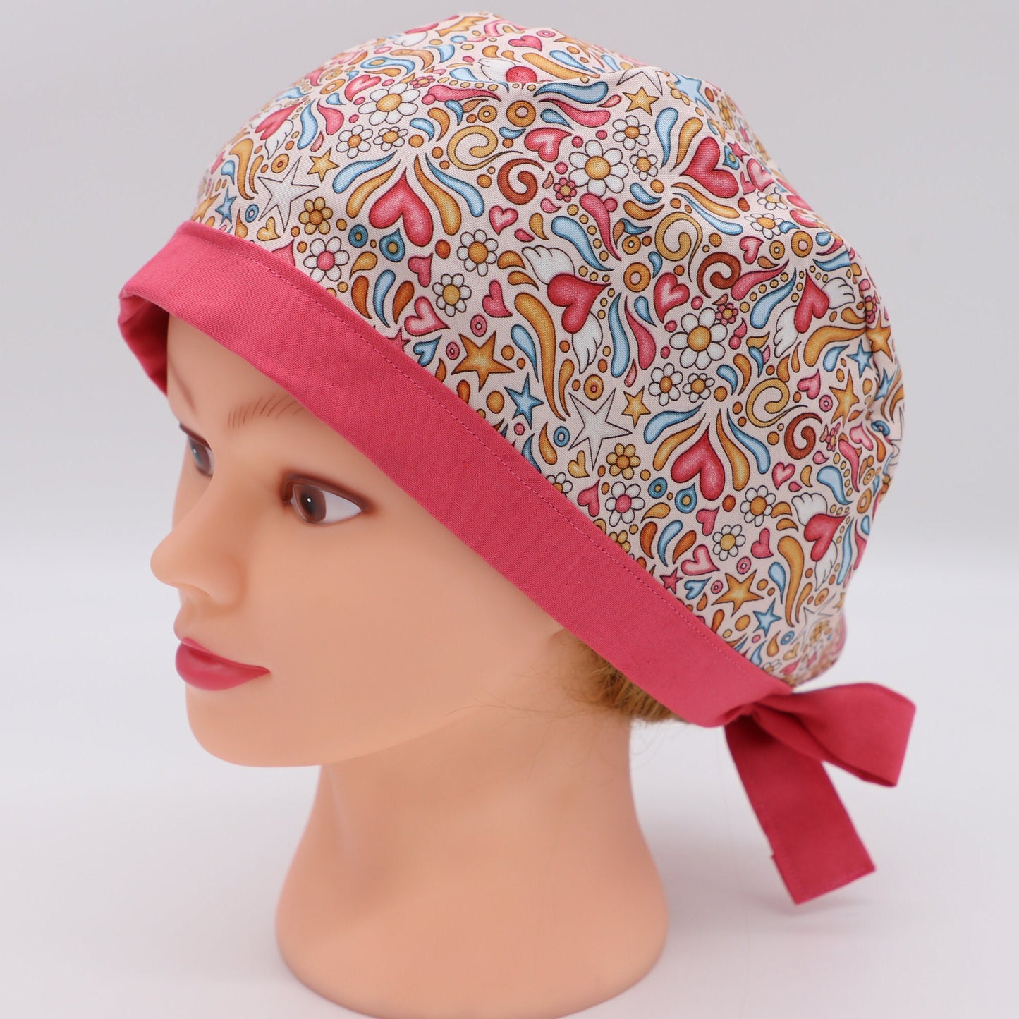 Hearts of Love Nurse Scrub Cap 2