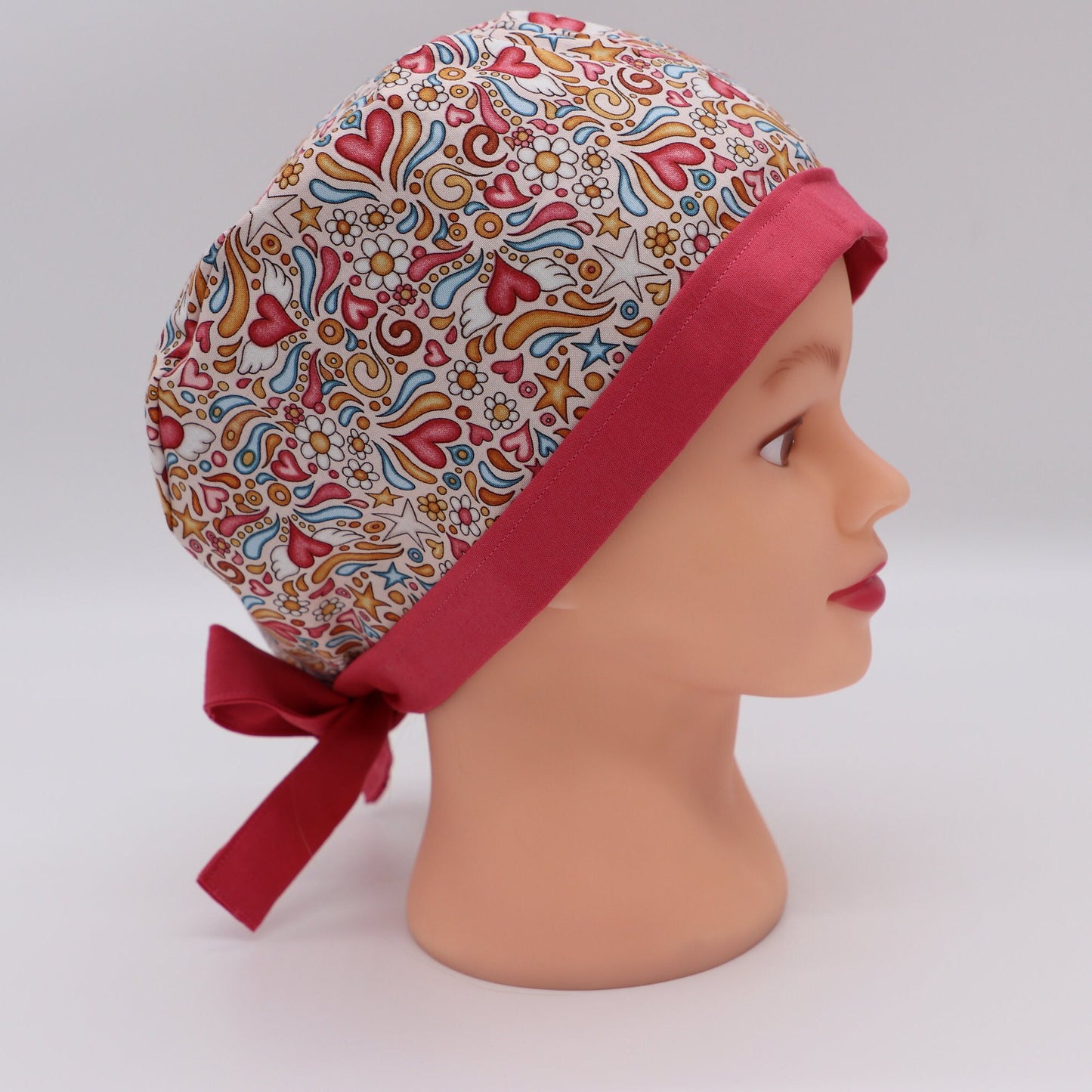 Hearts of Love Nurse Scrub Cap 2