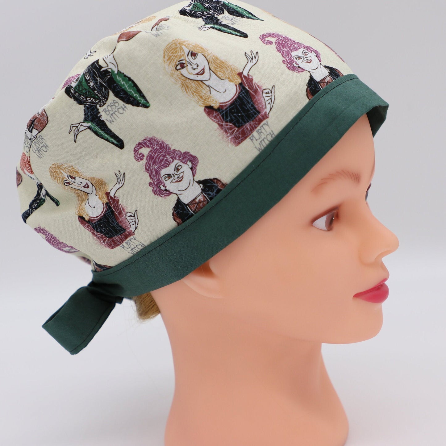 Hocus Pocus Nurse Scrub Cap