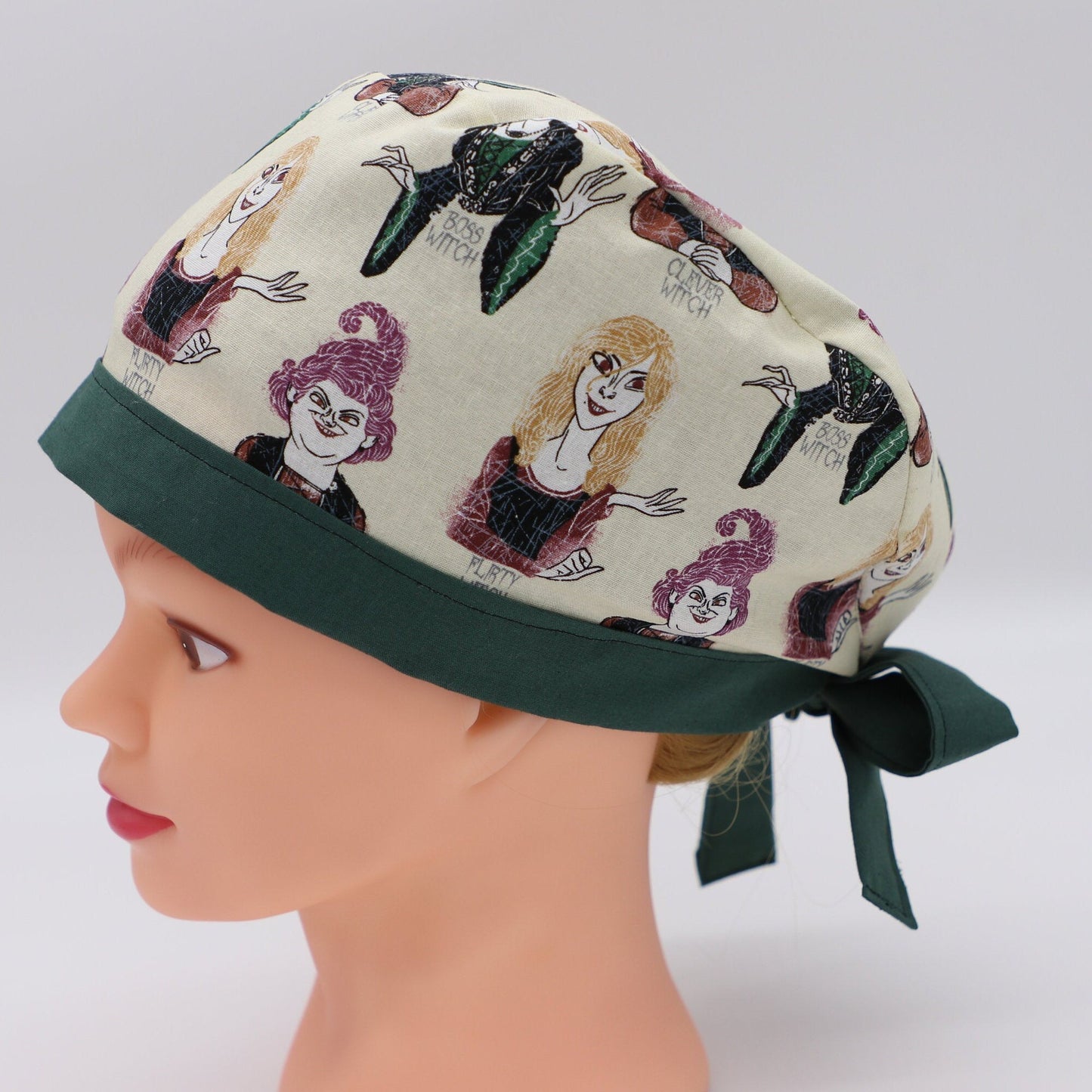 Hocus Pocus Nurse Scrub Cap