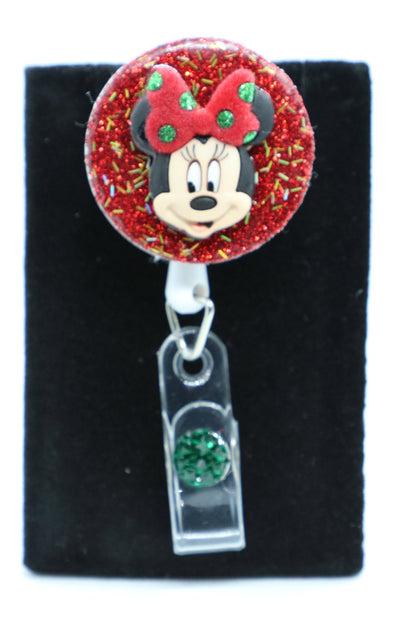 Disney Christmas Nurse Badge Reel