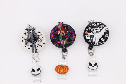Nightmare Before Christmas Nurse Badge Reels