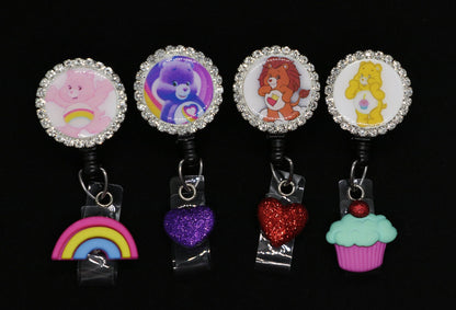 Care Bear Badge Reel, Nurse Badge Reel