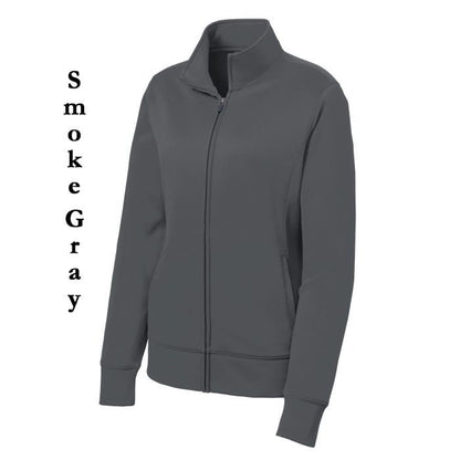 Custom Embroidered Fleece Nurse Jacket, RN, NP, RT