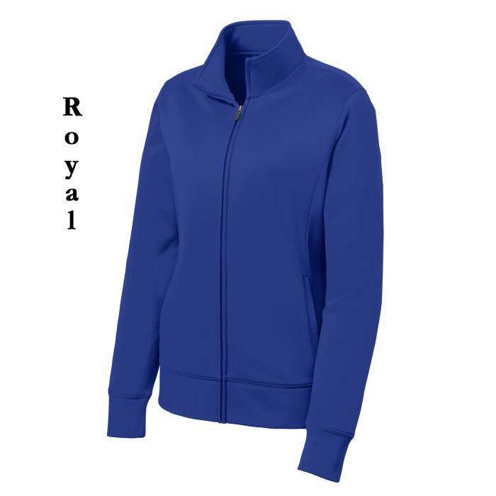 Custom Embroidered Fleece Nurse Jacket, RN, NP, RT