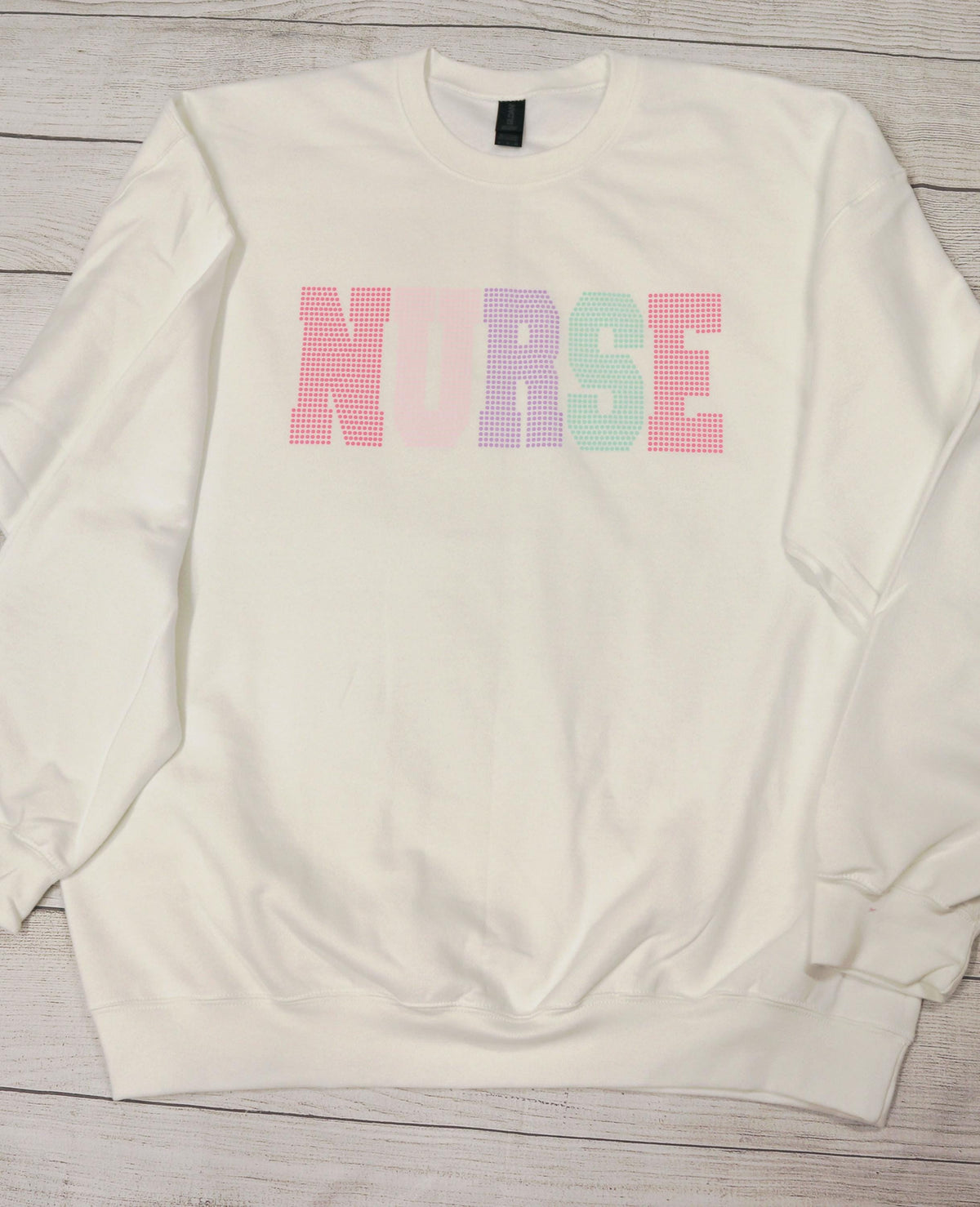 Nurse Spangle Sweatshirt, RN Gift