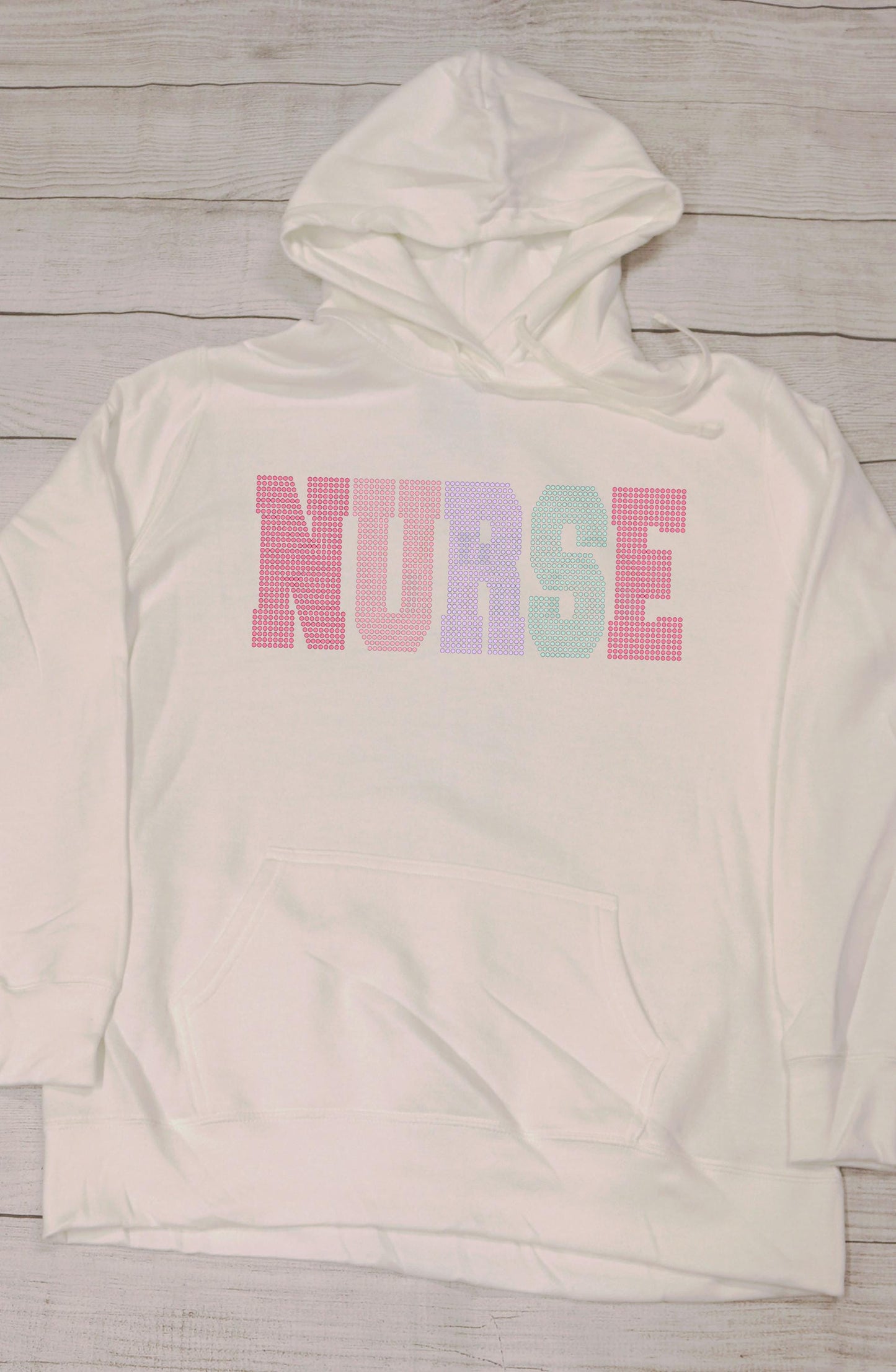 Nurse Sweatshirt, RN Hooded Sweatshirt, Nurse, RN Gift, RN Graduation Gift,