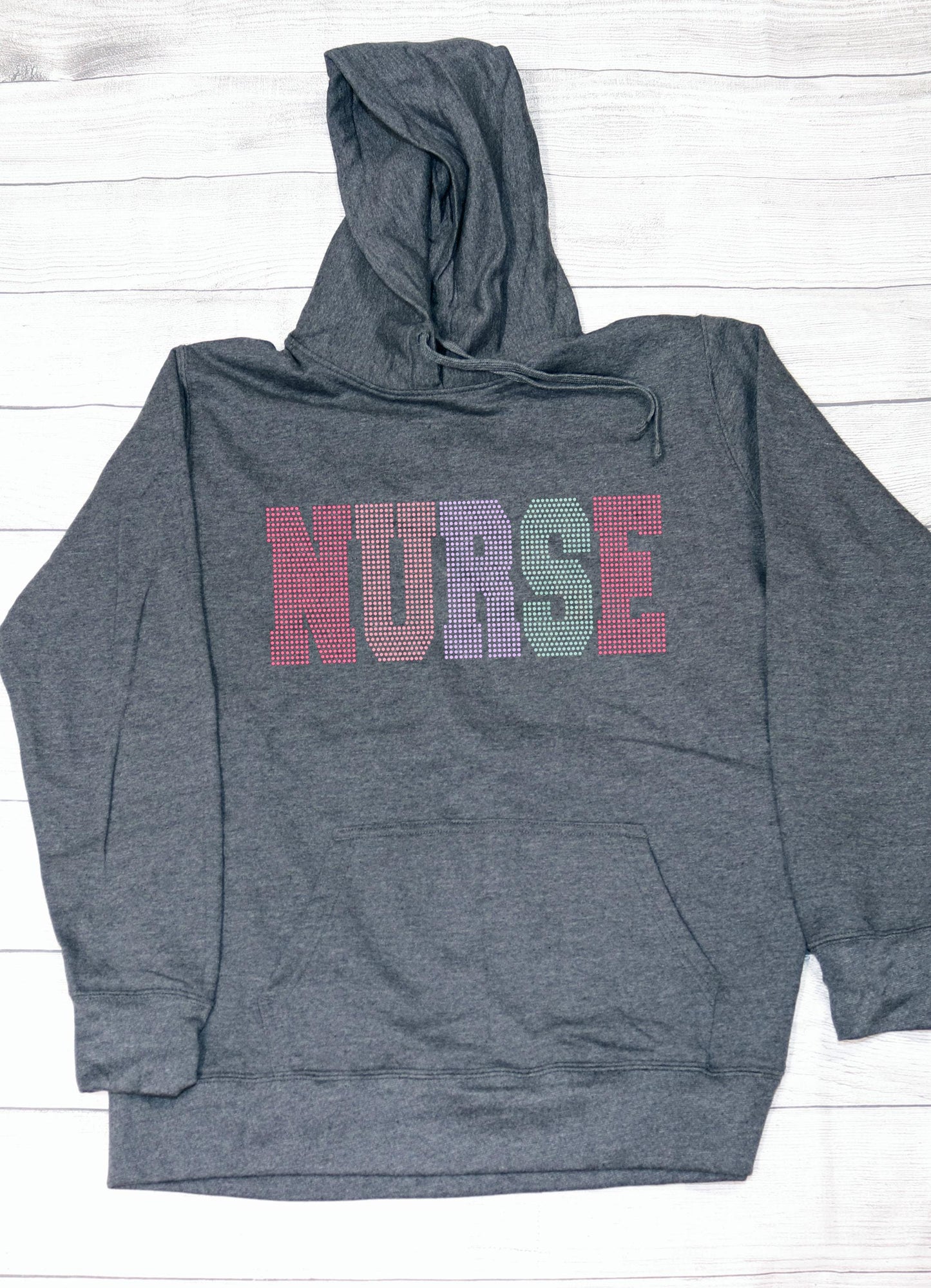 Nurse Sweatshirt, RN Hooded Sweatshirt, Nurse, RN Gift, RN Graduation Gift,