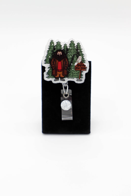Wizard Badge Reel, Hagrid Badge Reel, Christmas Tree Badge Reel, RN Badge Reel