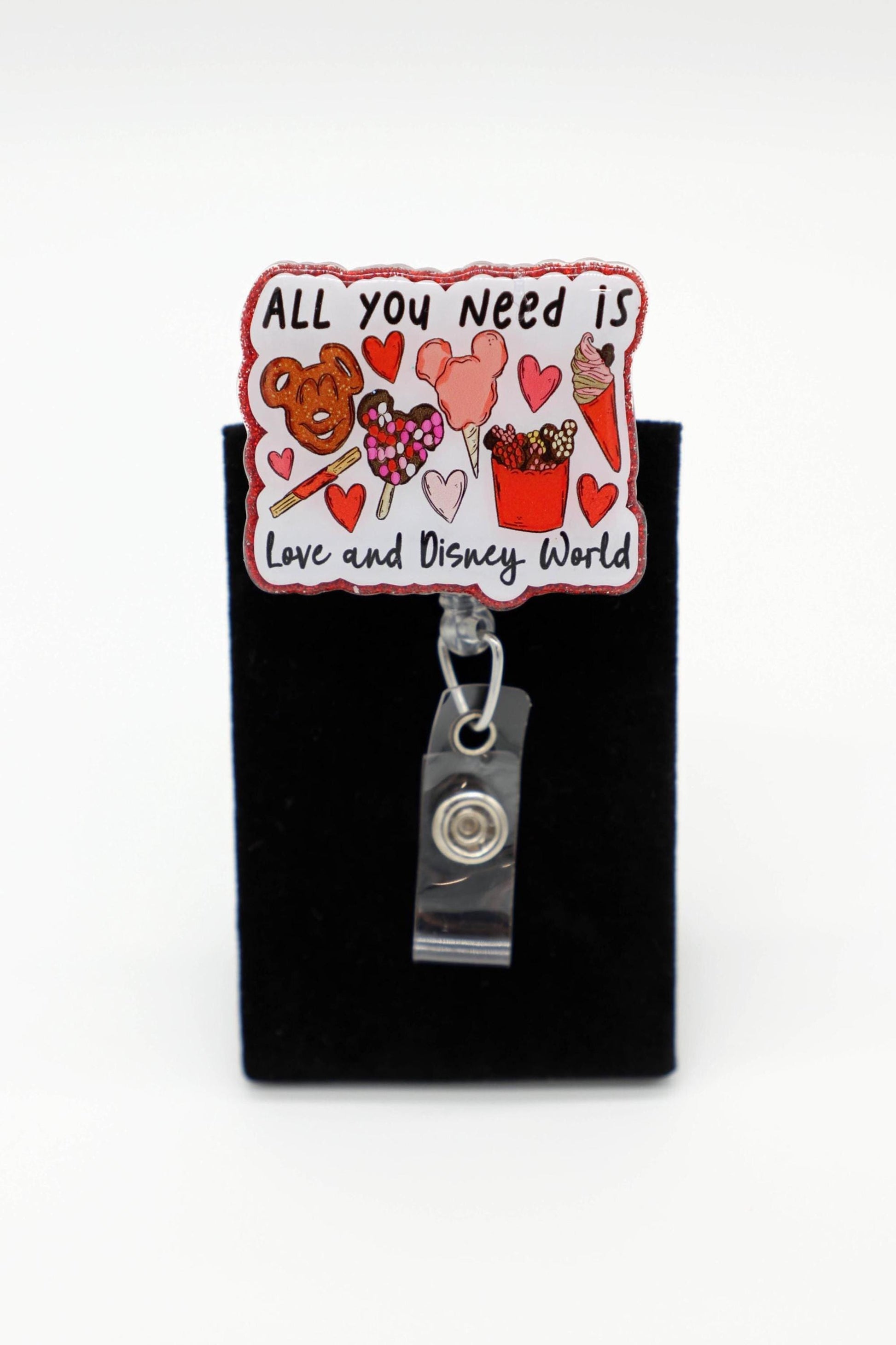 All You Need Is Valentine Day Themed Badge Reel