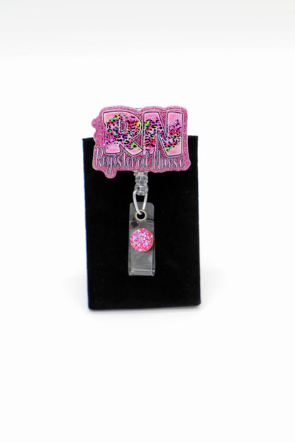 Registered Nurse Badge Reel