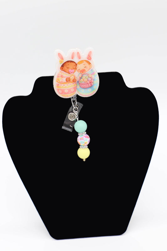 NICU Babies, Easter, Nurse Badge Reel, RN Badge Reel, L&D Badge Reel, OB Badge Reel