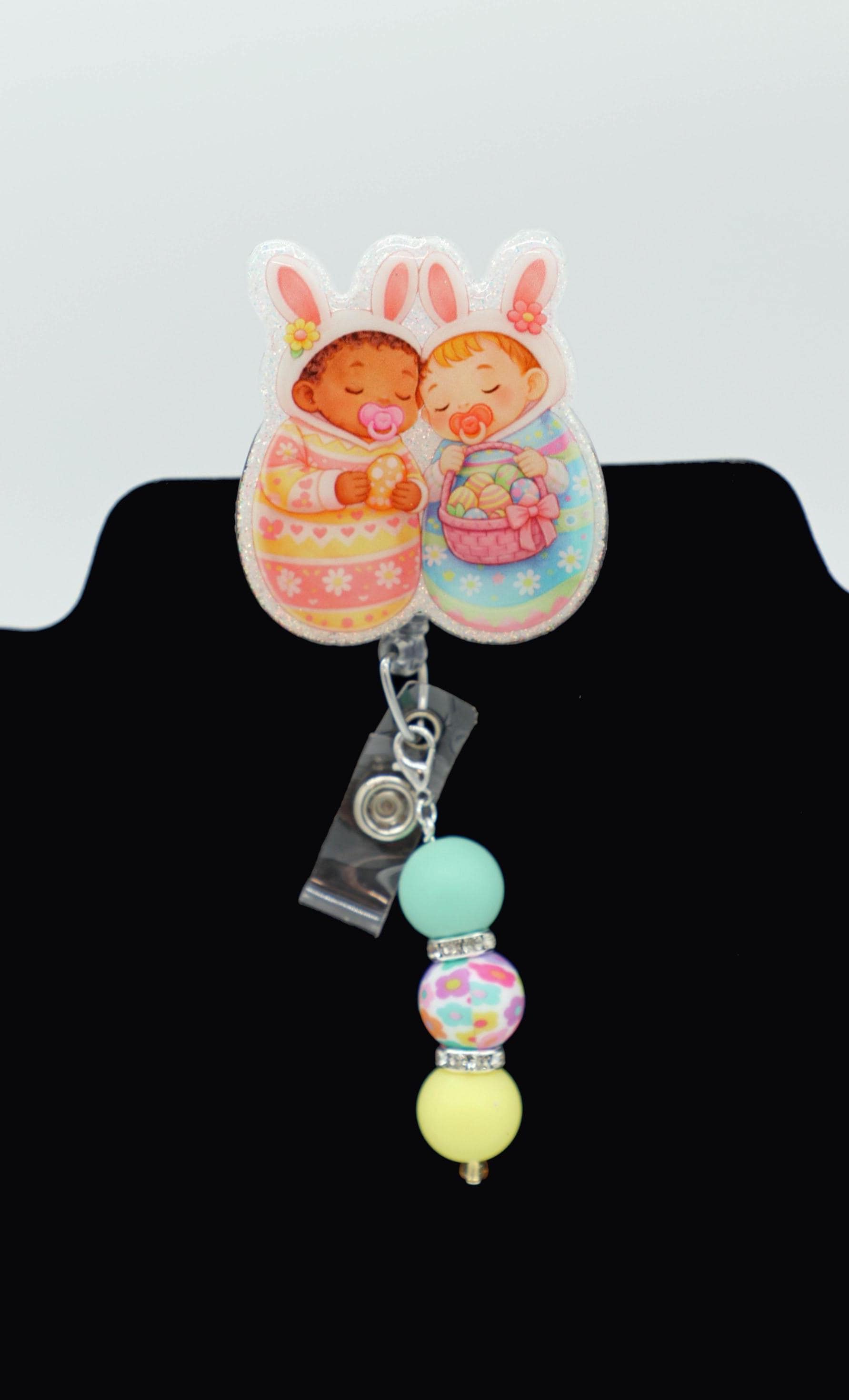 NICU Babies, Easter, Nurse Badge Reel, RN Badge Reel, L&D Badge Reel, OB Badge Reel