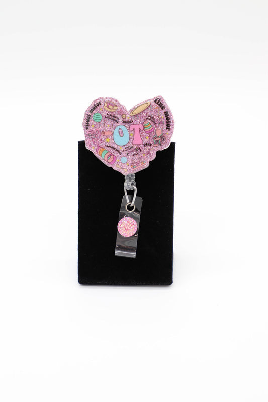 Occupational Therapist Badge Reel, OT Badge Reel