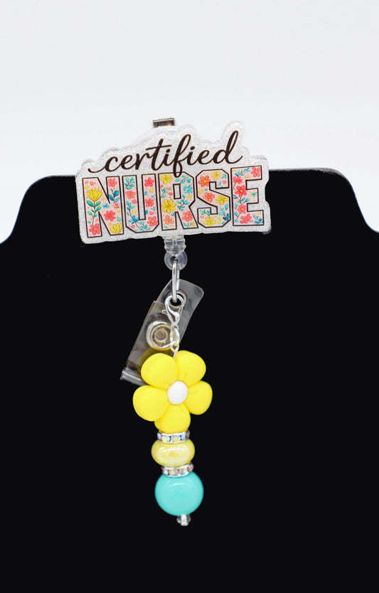 Certified Nurse Badge Reel