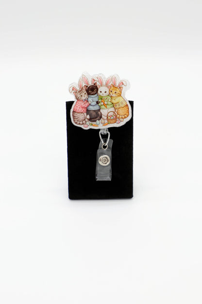 Easter Kittens, Nurse Badge Reel