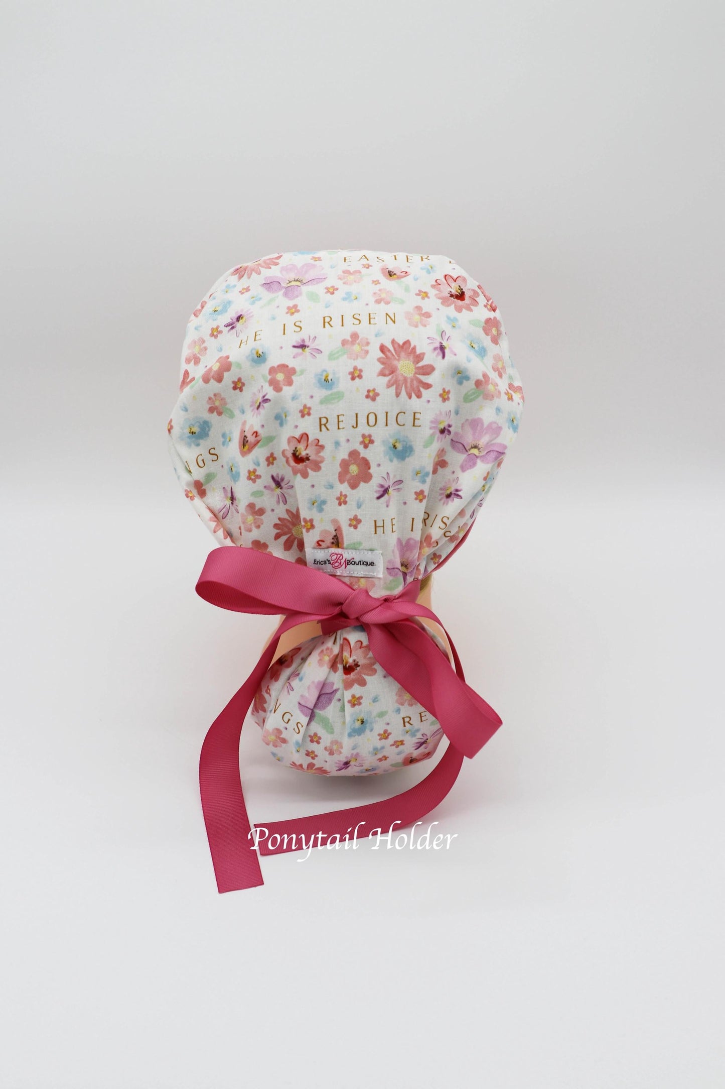 He Is Risen Easter Nurse Scrub Cap