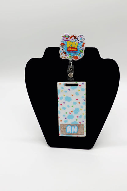 RN Story Badge Reel, Toy Story themed Badge Reel