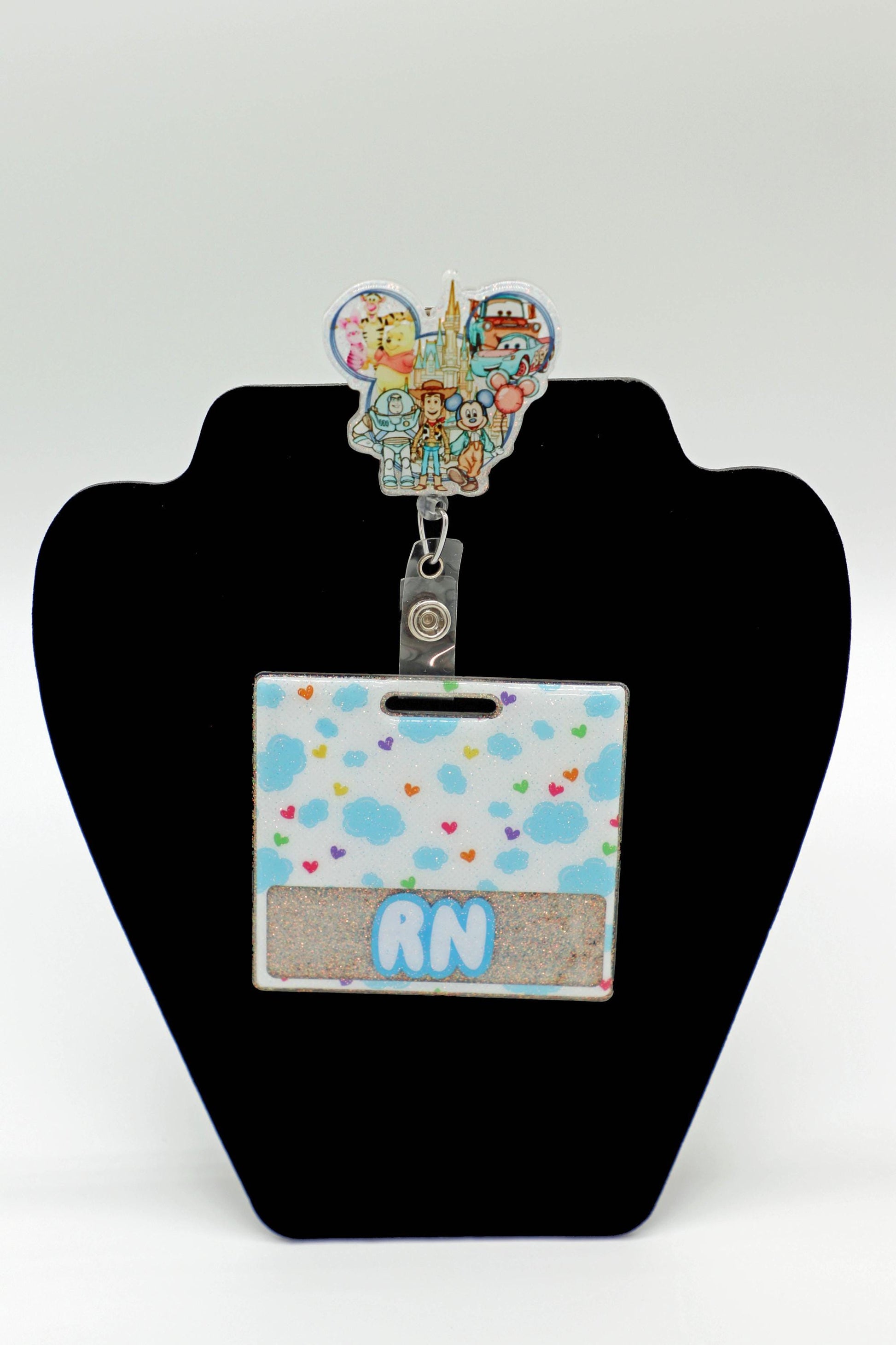Disney Themed Badge Reel, Nurse Badge Reel