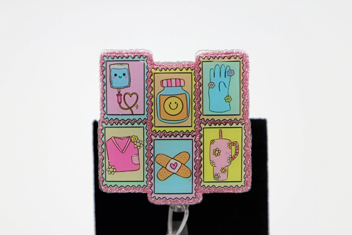 Nurse Life Badge Reel, RN Badge Reel, Life of a Nurse Badge Reel