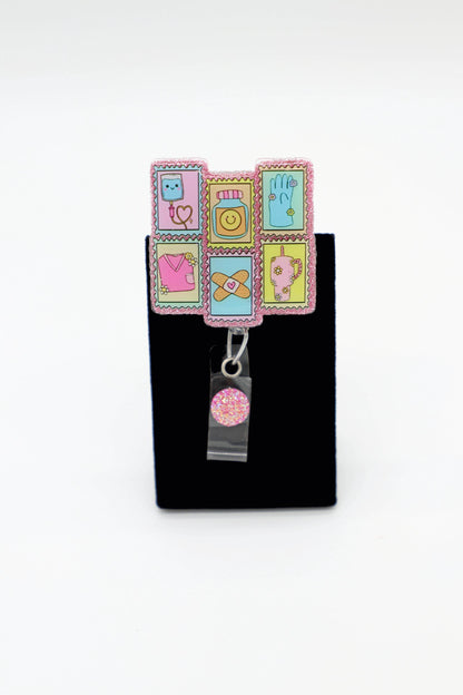 Nurse Life Badge Reel, RN Badge Reel, Life of a Nurse Badge Reel
