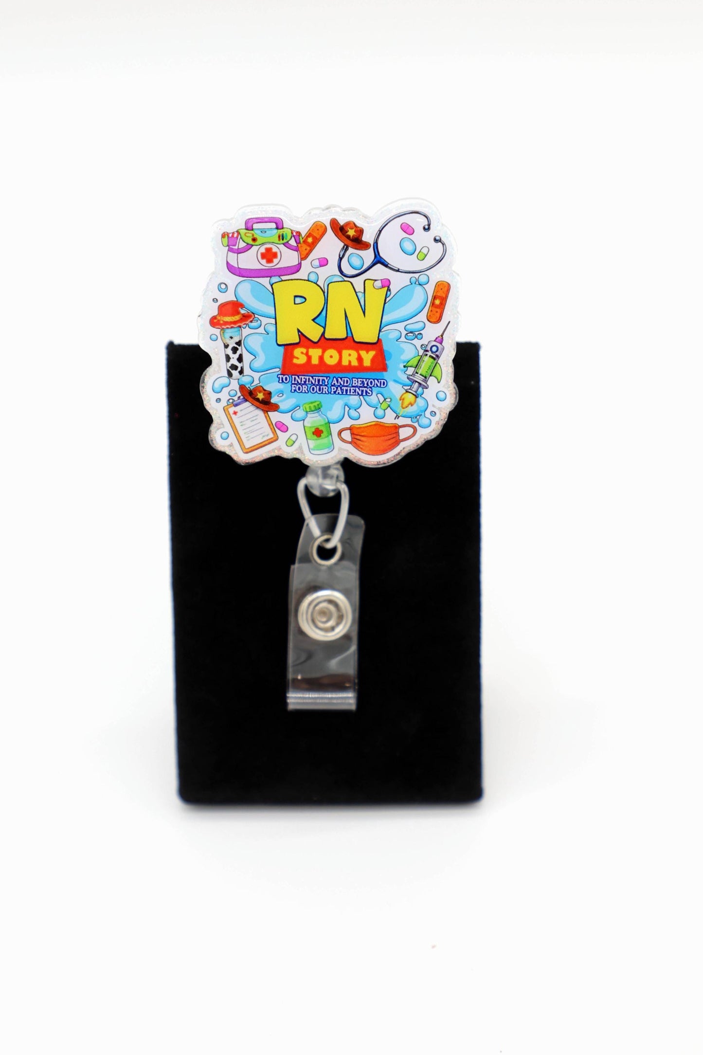 RN Story Badge Reel, Toy Story themed Badge Reel