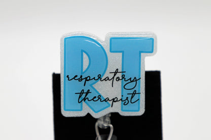 RT Badge Reel, Respiratory Therapist Badge Reel