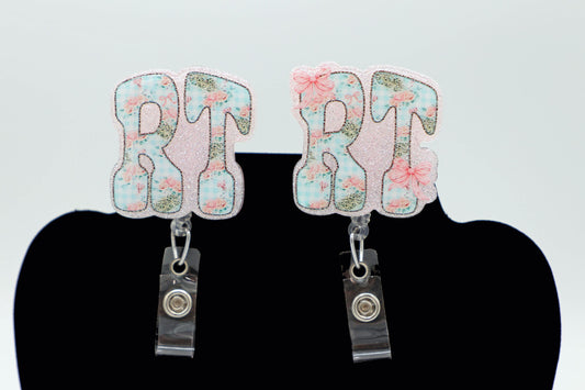 RT Badge Reel, Respiratory Therapist Badge Reel