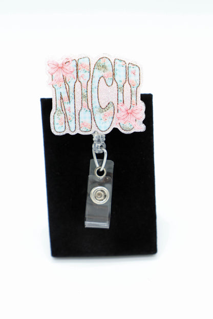 NICU Nurse Badge Reel, Neonatal Nurse Badge Reel
