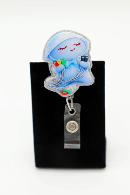 Glove Baby Badge Reel, Telemetry Tech Badge Reel