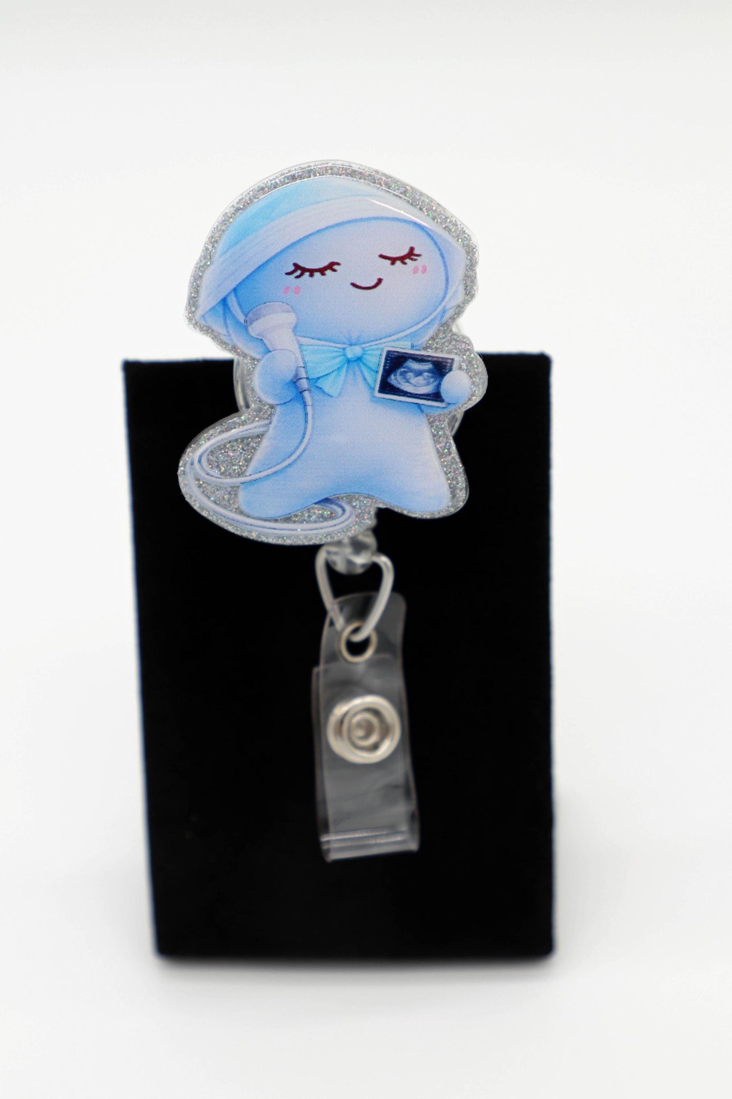 Glove Baby Badge Reel, Ultrasound Tech Badge Reel