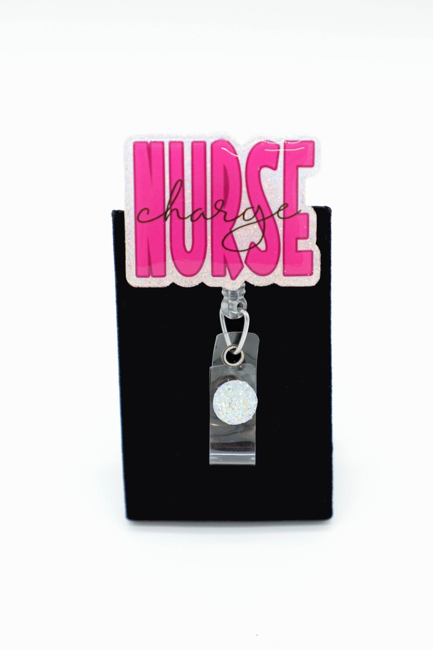 Charge Nurse Badge Reel