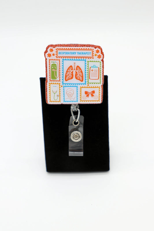 Respiratory Therapist Badge Reel, RT Badge Reel