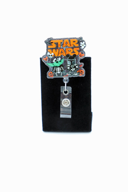 Halloween Nurse Badge Reel