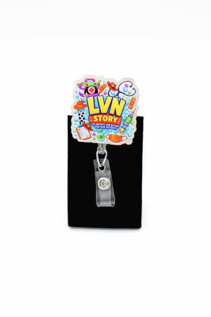 RN Story Badge Reel, Toy Story themed Badge Reel