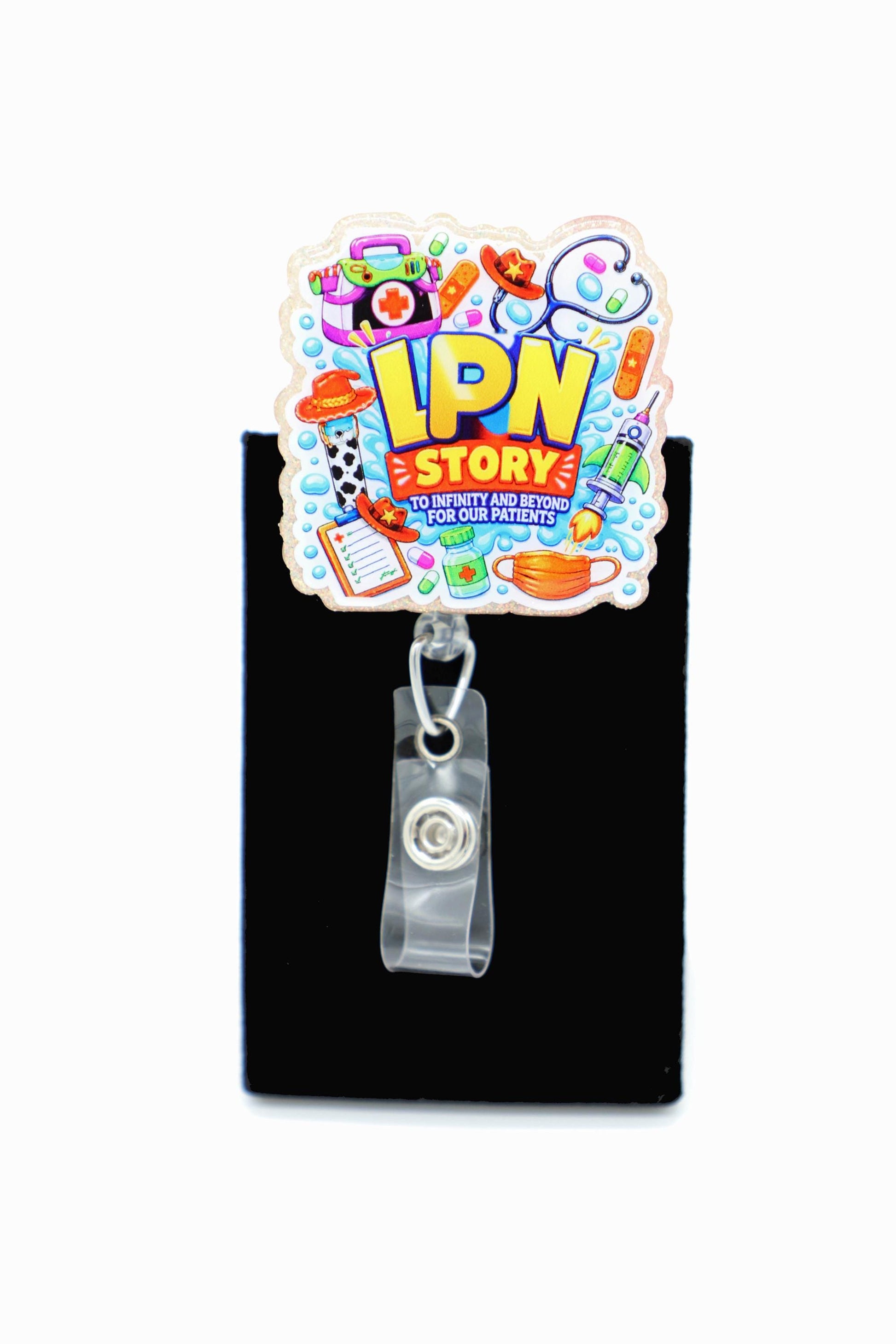 RN Story Badge Reel, Toy Story themed Badge Reel