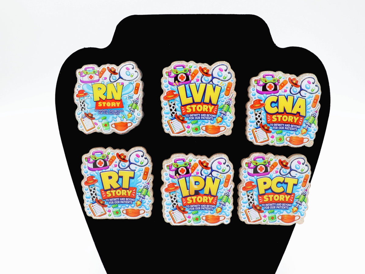 RN Story Badge Reel, Toy Story themed Badge Reel
