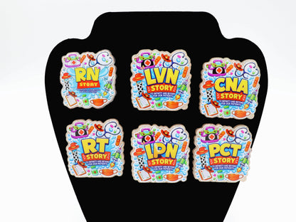 RN Story Badge Reel, Toy Story themed Badge Reel