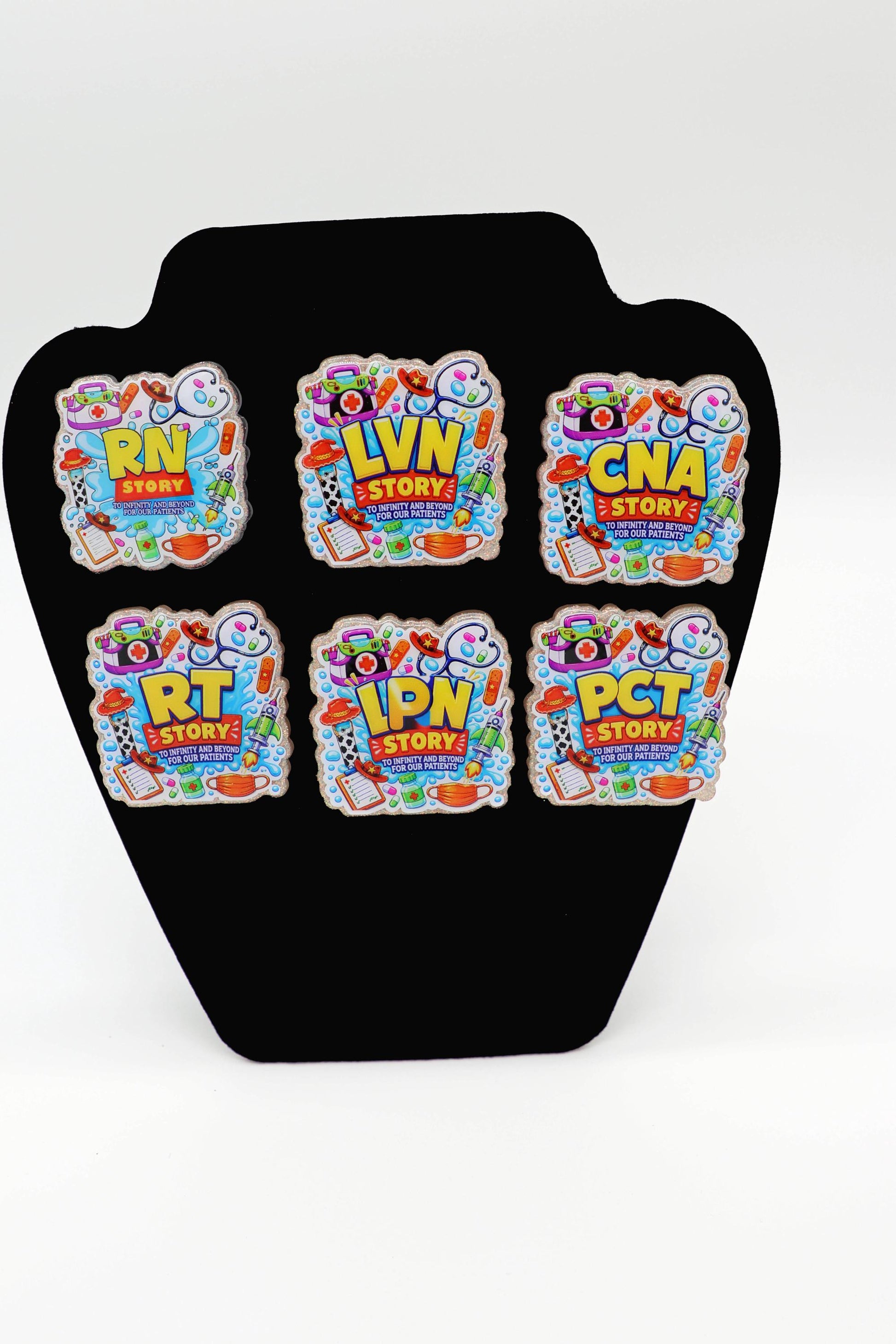 RN Story Badge Reel, Toy Story themed Badge Reel