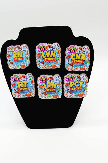 RN Story Badge Reel, Toy Story themed Badge Reel