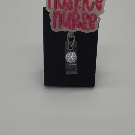Hospice Nurse Badge Reel