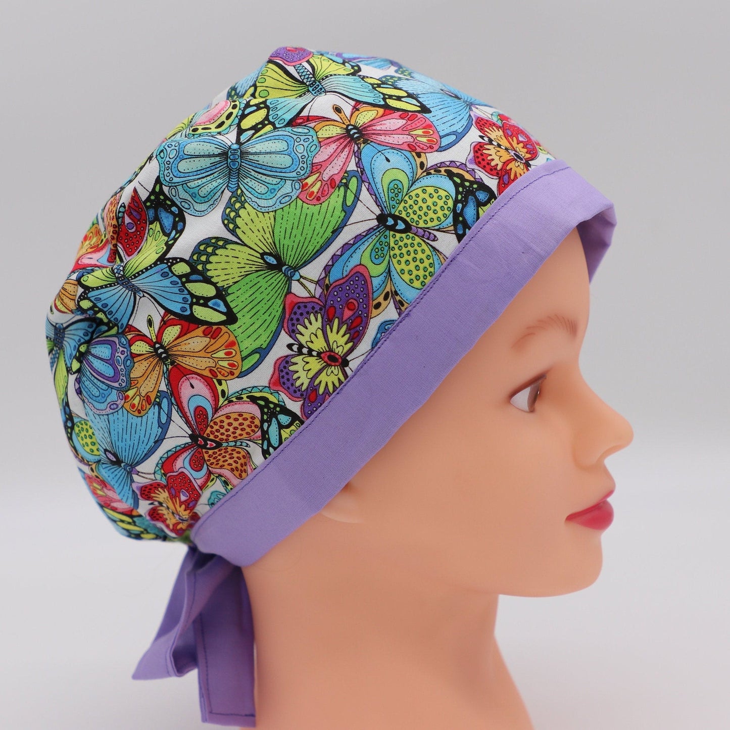 Butterflies Nurse Scrub Cap