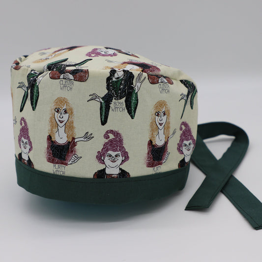 Hocus Pocus Nurse Scrub Cap