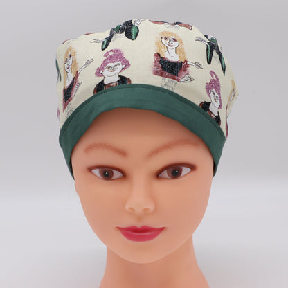 Hocus Pocus Nurse Scrub Cap