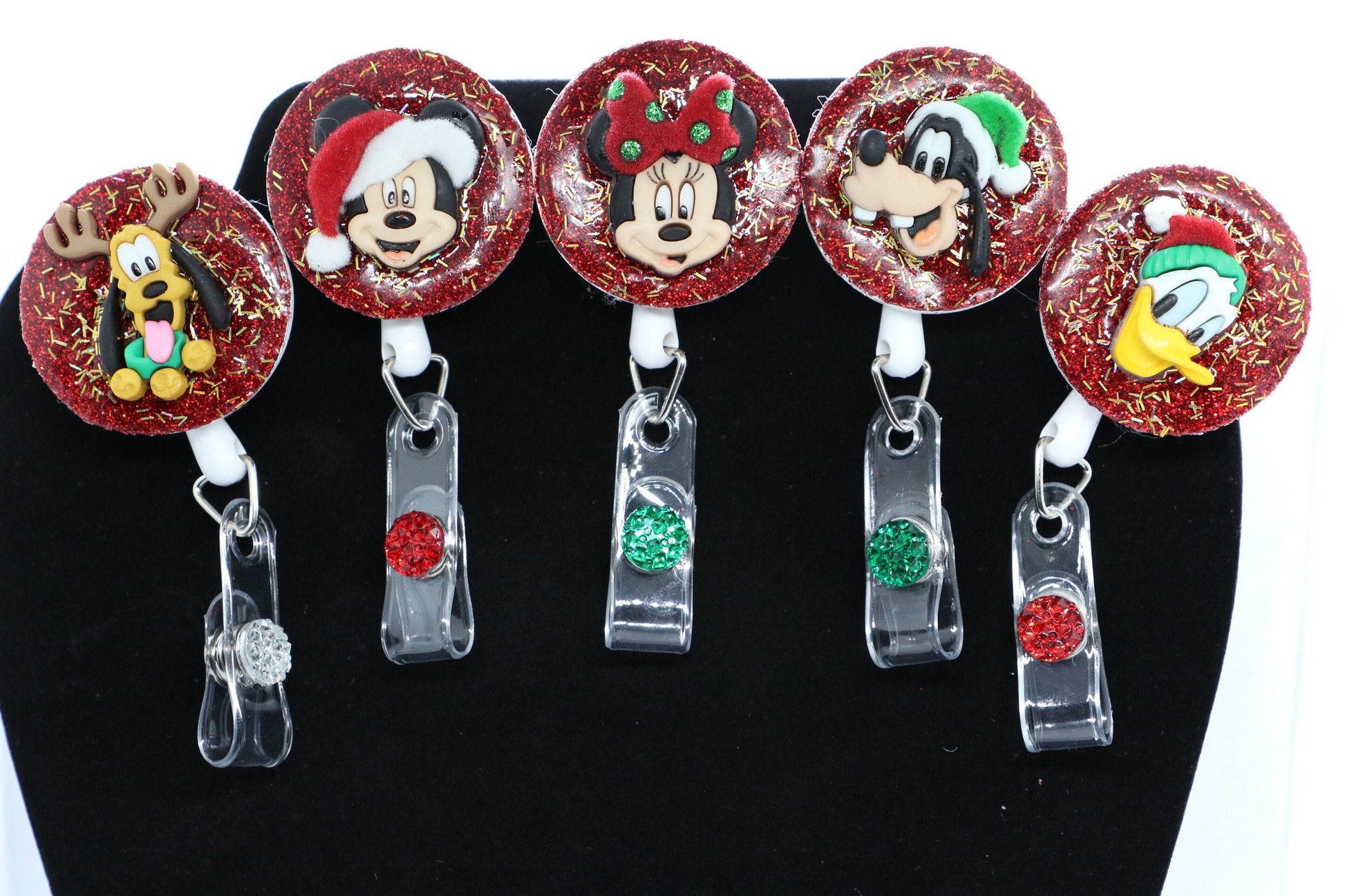 Disney Christmas Nurse Badge Reel