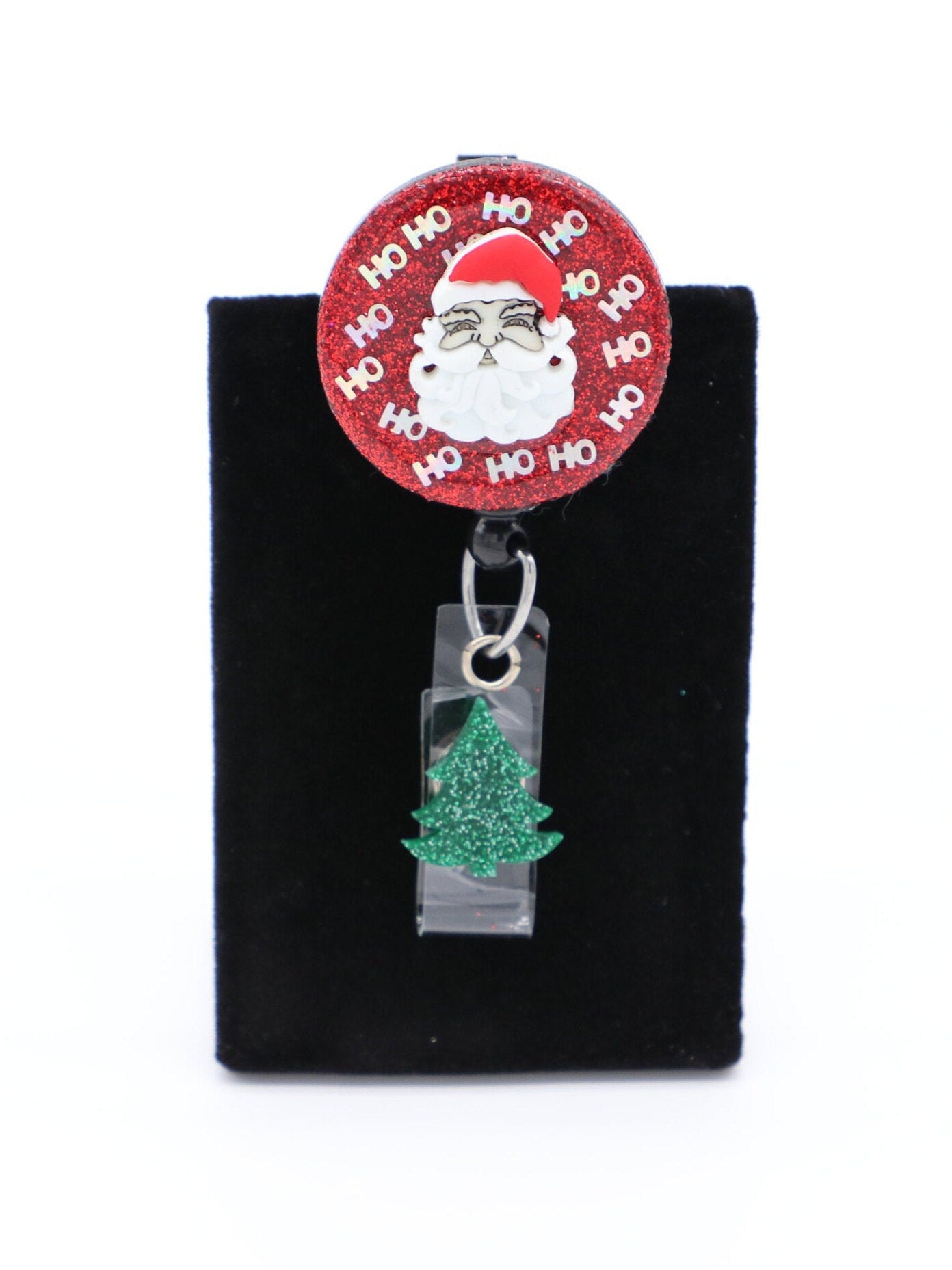 Christmas Nurse Badge Reel